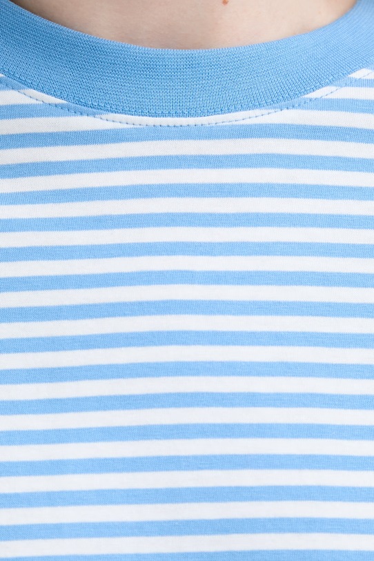 Marc O'Polo T-shirt damski bawełniany 5000010012 niebieski