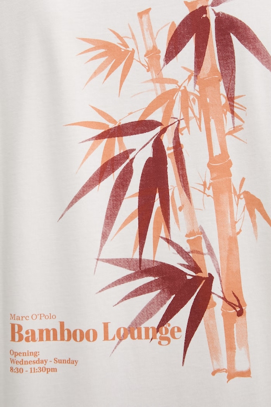 Marc O'Polo T-shirt męski bawełniany 5000013955 beżowy