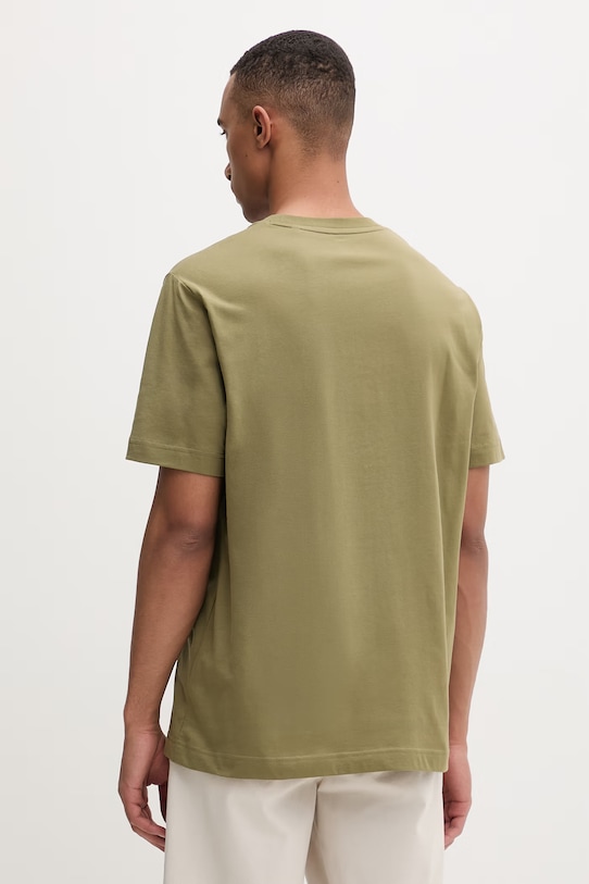 Abbigliamento Marc O'Polo maglietta basic da uomo in cotone 5000013957 verde