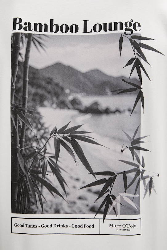 Marc O'Polo T-shirt ανδρικό βαμβακερό 5000013966 μπεζ