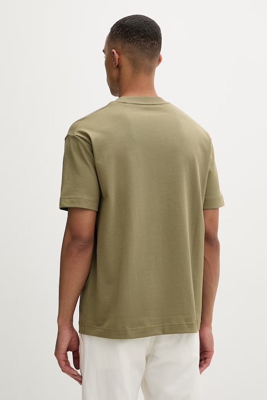 Odzież Marc O'Polo T-shirt męski bawełniany 5000013971 zielony