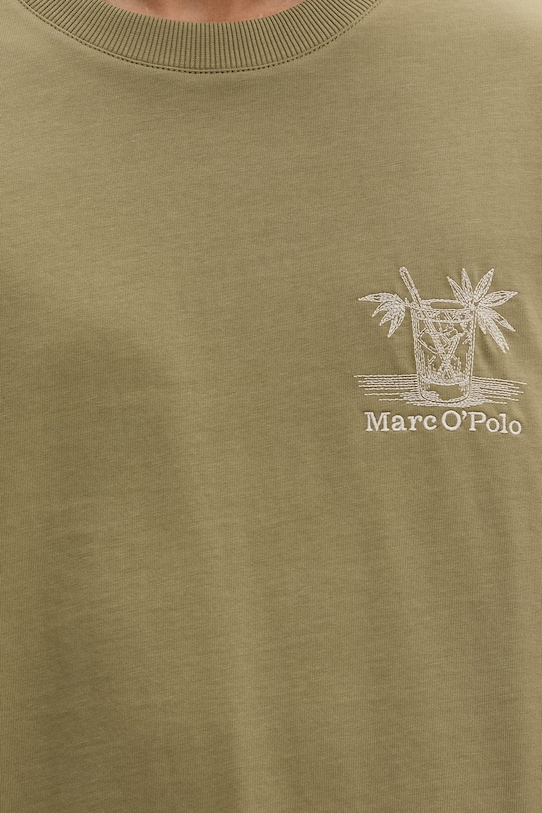 Marc O'Polo T-shirt męski bawełniany 5000013971 zielony