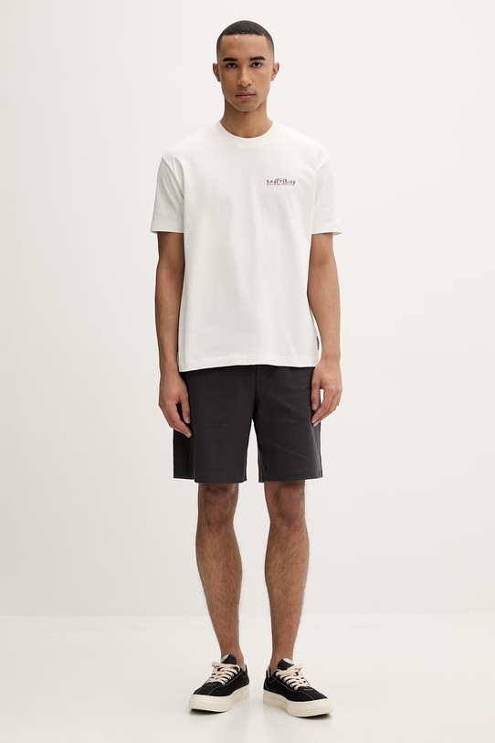 Marc O'Polo T-shirt męski bawełniany 5000010157 beżowy ZS26