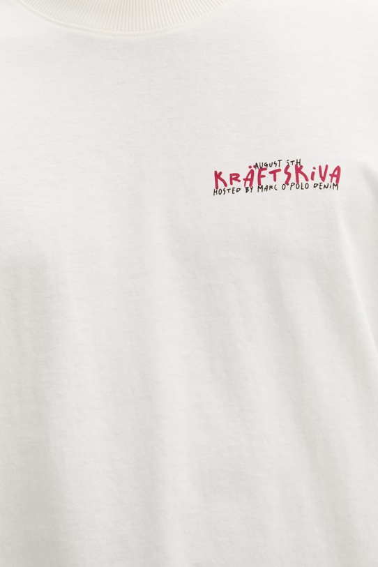 Marc O'Polo T-shirt męski bawełniany 5000010157 beżowy