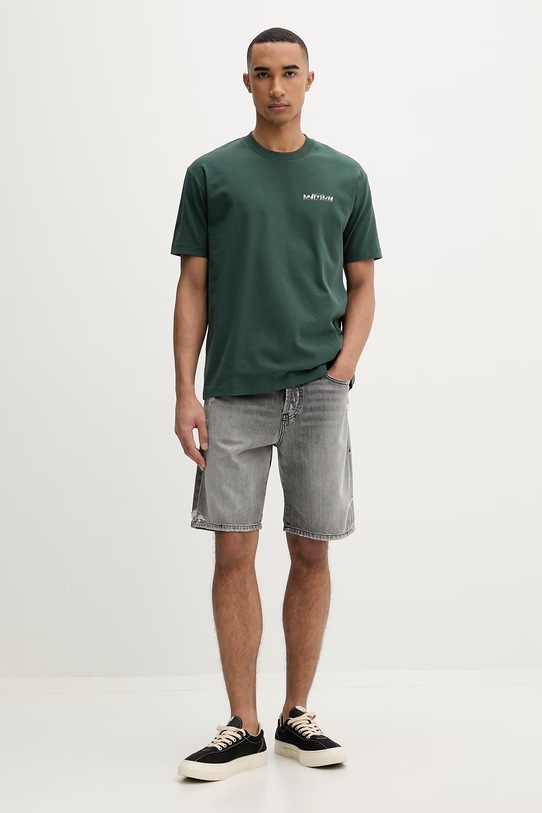 Marc O'Polo T-shirt męski bawełniany 5000010157 zielony ZS26