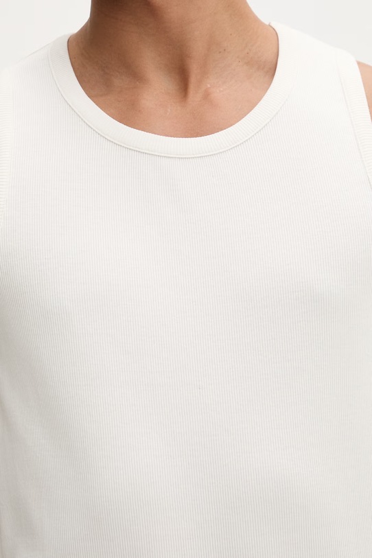 Marc O'Polo top męski bawełniany z elastanem 5000010252 beżowy