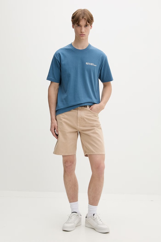 Marc O'Polo t-shirt da uomo in cotone 5000010816 blu ZS26