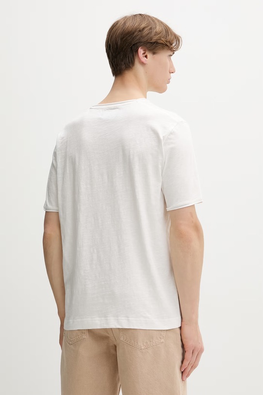 Oblečenie Marc O'Polo tričko pánske bavlnené 5000013962 béžová