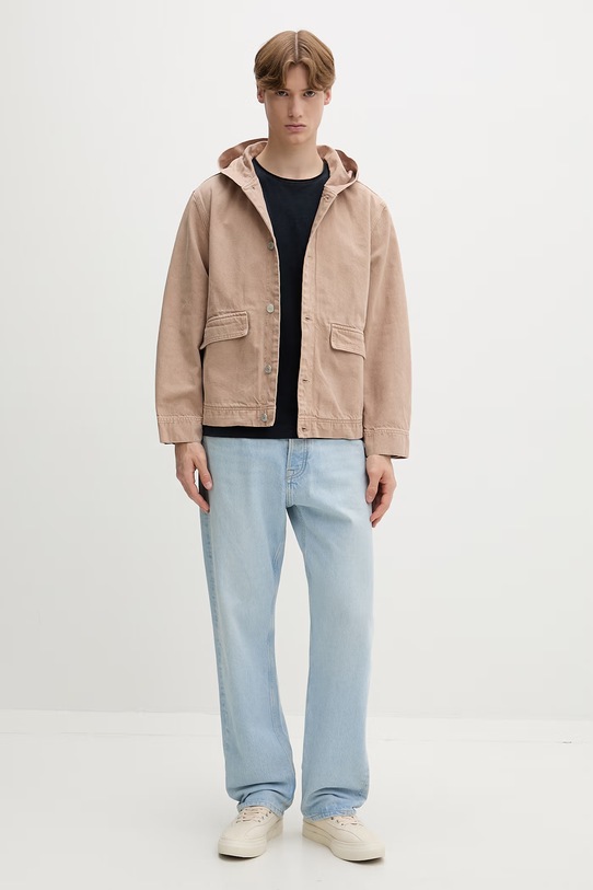 Marc O'Polo t-shirt Ανδρικό βαμβακερό 5000013962 σκούρο μπλε ZS26