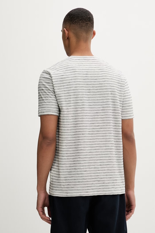 Odzież Marc O'Polo T-shirt męski bawełniany 5000013968 beżowy