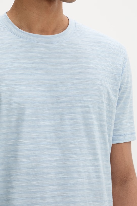 Marc O'Polo T-shirt męski bawełniany 5000013968 niebieski