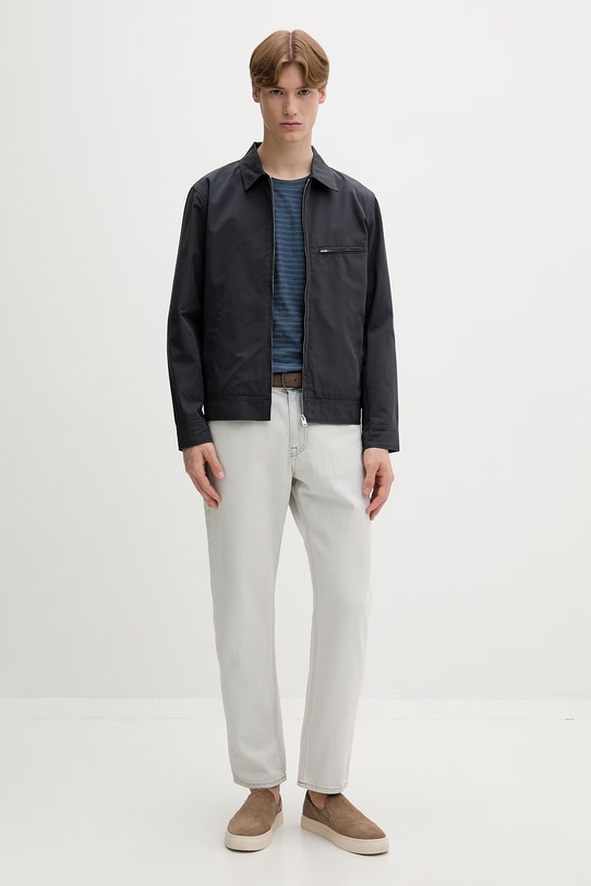 Marc O'Polo t-shirt Ανδρικό βαμβακερό 5000013968 σκούρο μπλε ZS26