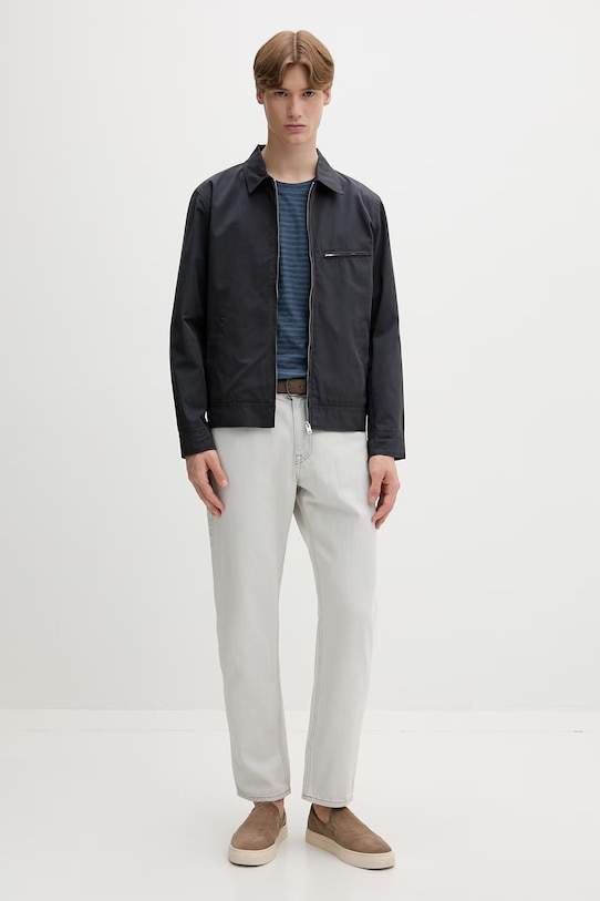 Marc O'Polo t-shirt Ανδρικό βαμβακερό 5000013968 σκούρο μπλε ZS26