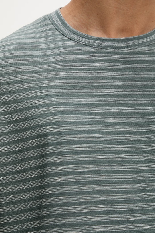 Marc O'Polo T-shirt męski bawełniany 5000013968 zielony