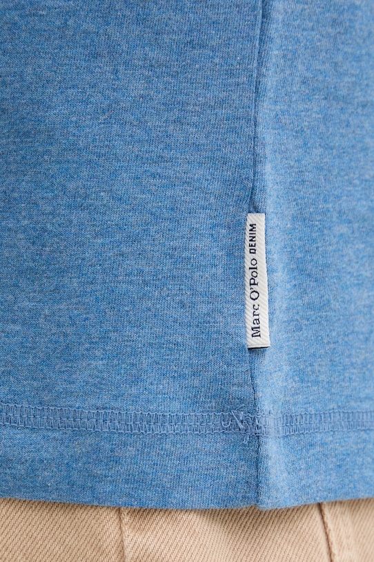 Marc O'Polo T-shirt męski bawełniany 5000010699 niebieski