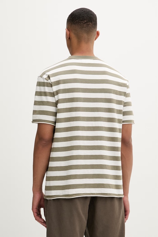 Odzież Marc O'Polo T-shirt męski bawełniany 5000010782 zielony