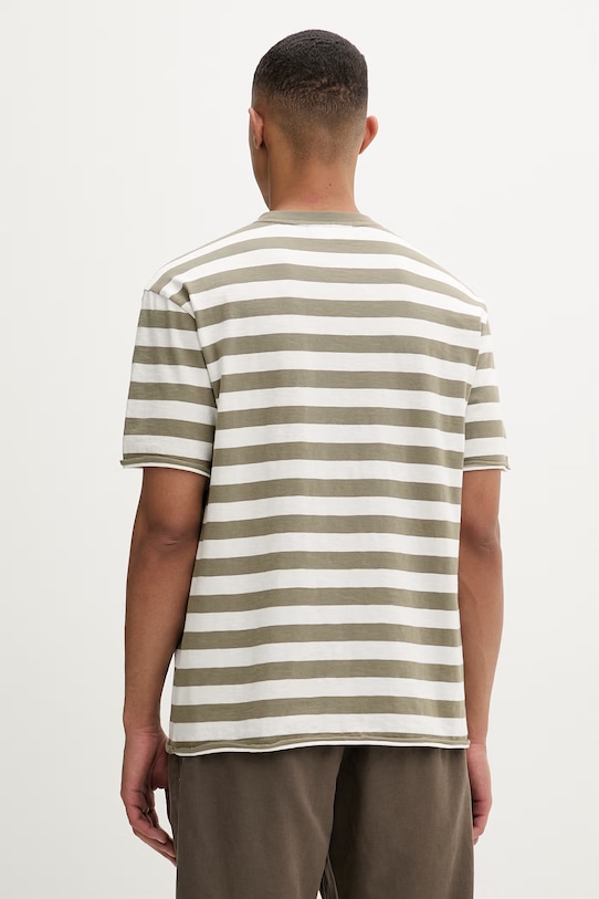 Odzież Marc O'Polo T-shirt męski bawełniany 5000010782 zielony