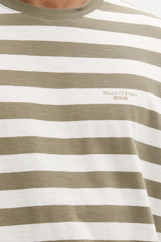 Marc O'Polo T-shirt męski bawełniany 5000010782 zielony