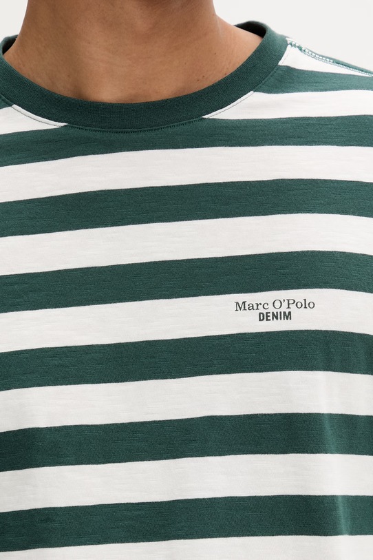 Marc O'Polo T-shirt męski bawełniany 5000010782 zielony
