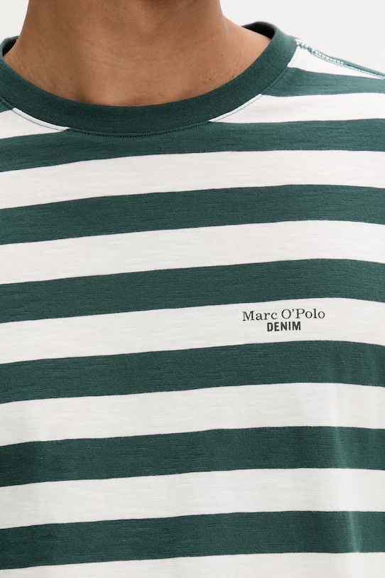 Marc O'Polo T-shirt męski bawełniany 5000010782 zielony