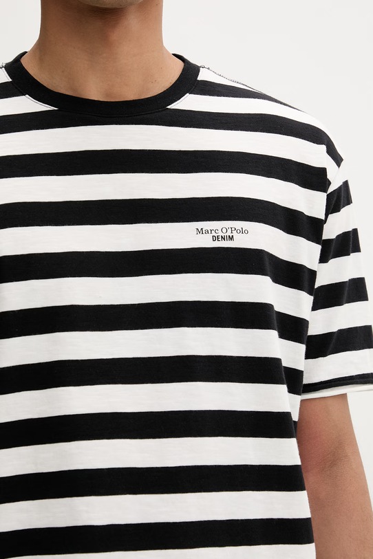 Marc O'Polo T-shirt męski bawełniany 5000010782 czarny