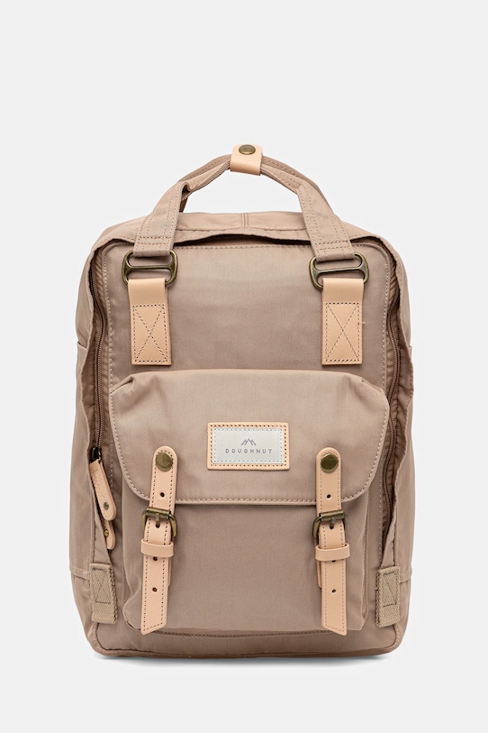 Doughnut - Σακίδιο πλάτης Macaroon Hazelnut υφασμάτινο καφέ D010.0013
