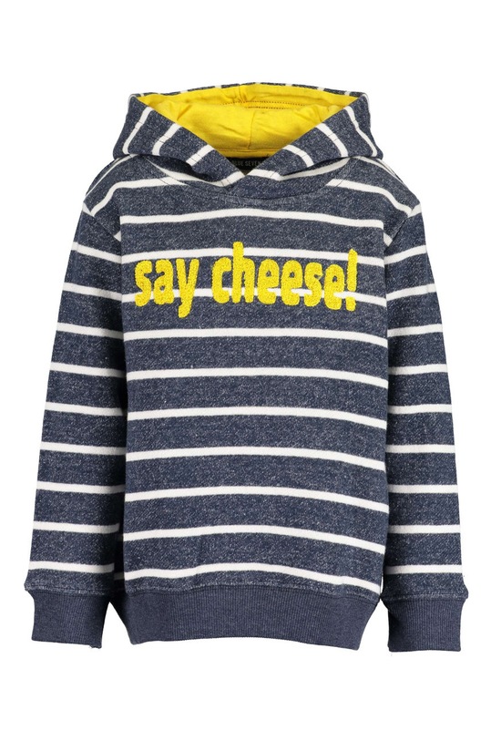 Blue Seven - Detská mikina 92-128 cm s kapucňou modrá 864591.X