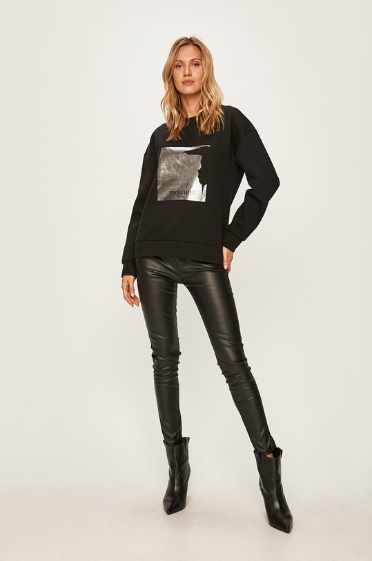 Trussardi Jeans - Mikina 56F00071.1T003042 černá ZW19