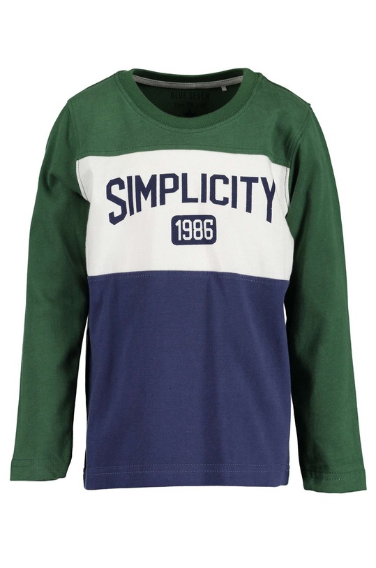 Blue Seven - Detské tričko s dlhým rukávom 92-128 cm bavlna tmavomodrá 850625.X