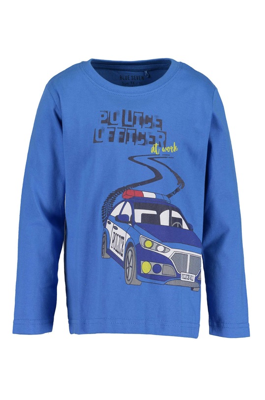 Blue Seven - Detské tričko s dlhým rukávom 92-128 cm okrúhly modrá 850628.X