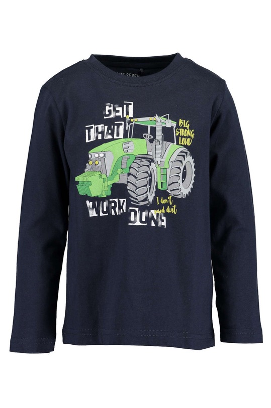 Blue Seven - Detské tričko s dlhým rukávom 92-128 cm okrúhly modrá 850628.X