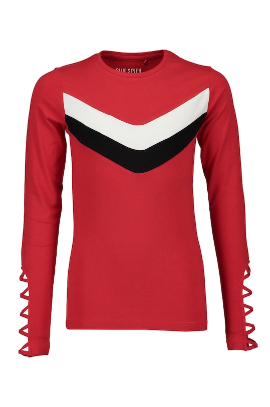 Blue Seven - Detské tričko s dlhým rukávom 140-176 cm s elastanom červená 551601.X