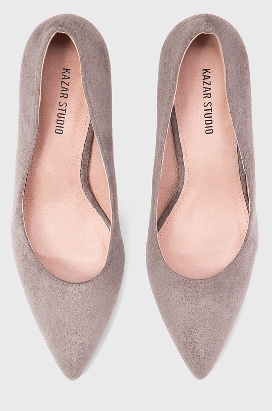 Kazar Studio - Pantofi cu toc gri 45104.TK.11