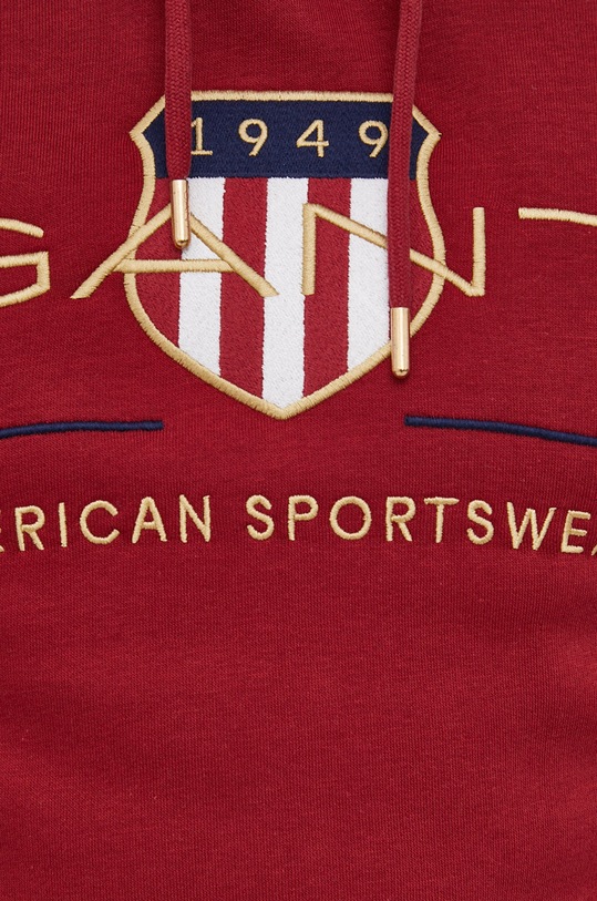 Gant bluza 2047056 bordowy