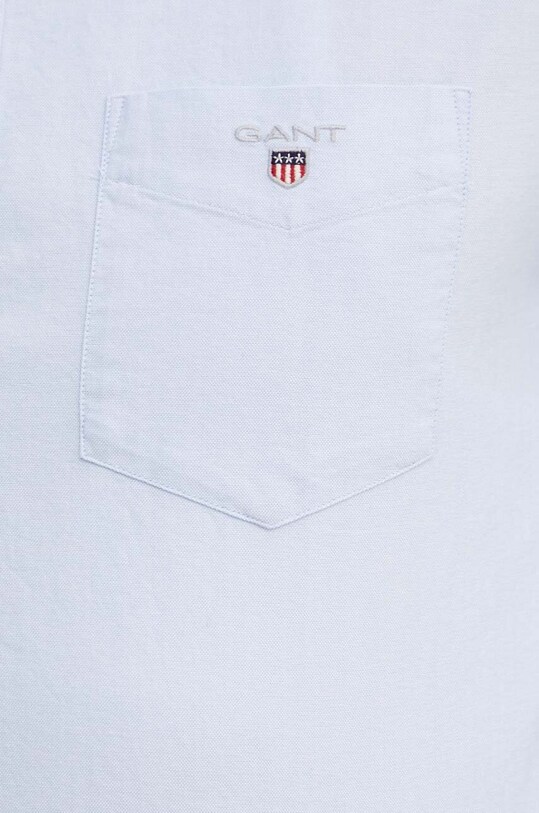 Gant camasa din bumbac 3046000 albastru SS24