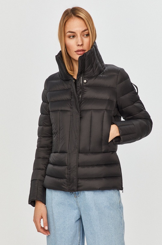 Bomboogie - Kurtka puchowa bez kaptura czarny JW6614TMNR