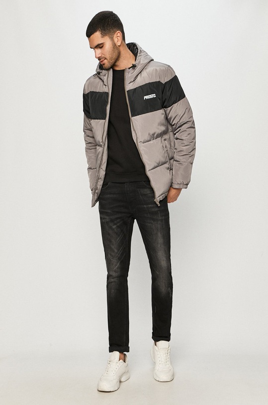 Prosto - Kurtka 8923.GREY szary ZW20