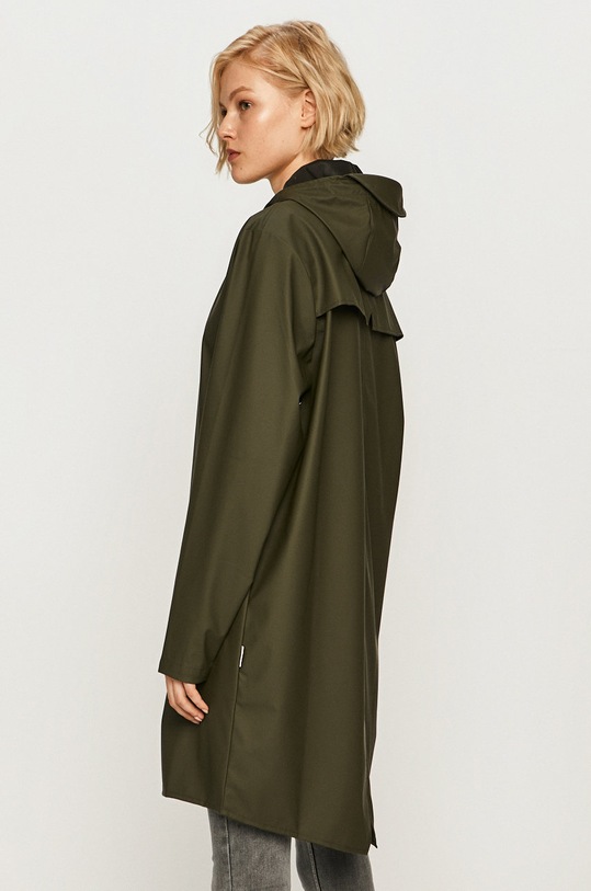 Rains - Kurtka przeciwdeszczowa 1202 Long Jacket zielony 1202.03