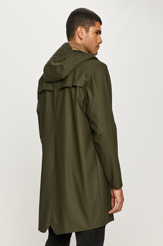 Rains - Kurtka przeciwdeszczowa 1202 Long Jacket 1202.03 zielony