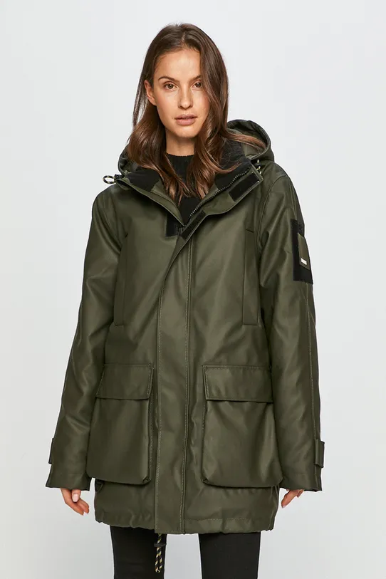 Rains kurtka Glacial Parka 1525 1525.03 zielony ZW20