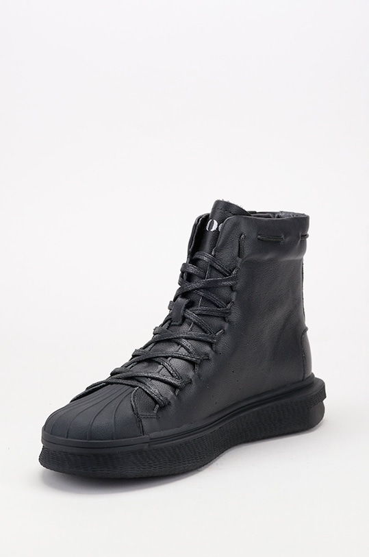 Boty GOE - Kožené boty GG2N3050 černá