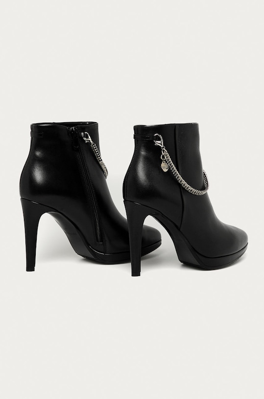 Παπούτσια Wojas - Δερμάτινες μπότες 5502151 μαύρο