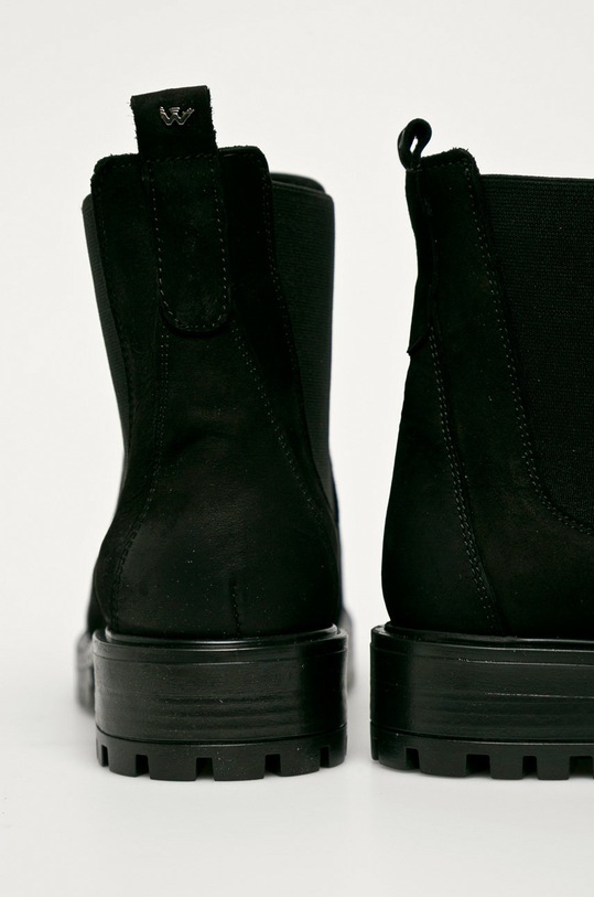 Încălțăminte Wojas - Botine din piele intoarsa 5503281 negru