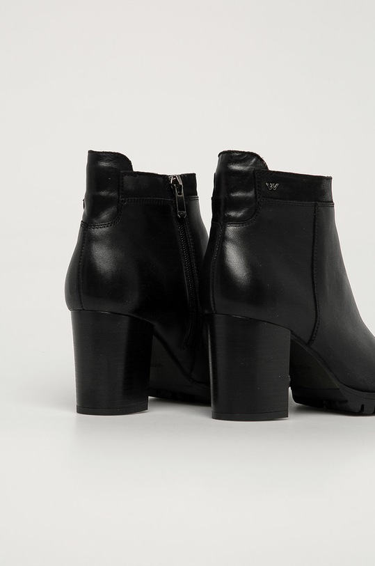 Παπούτσια Wojas - Δερμάτινες μπότες 5506271 μαύρο