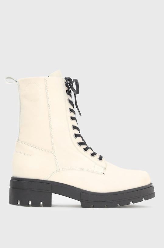 Kazar Studio - Workery skórzane biały 58889.01.01