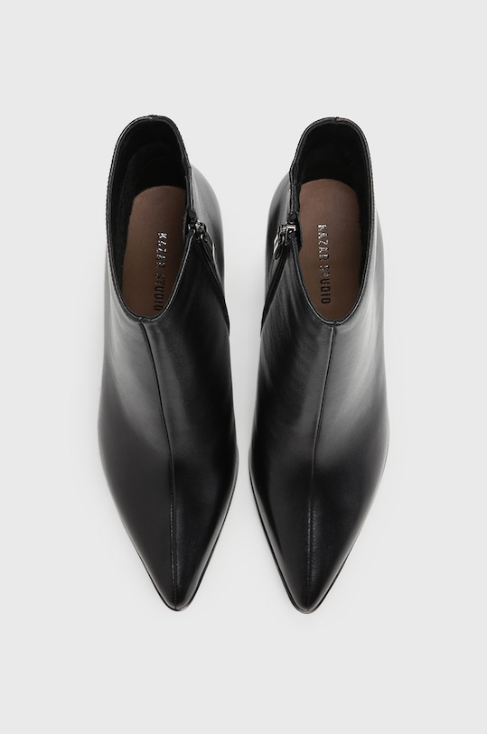 Kazar Studio - Botki skórzane czarny 59329.01.00