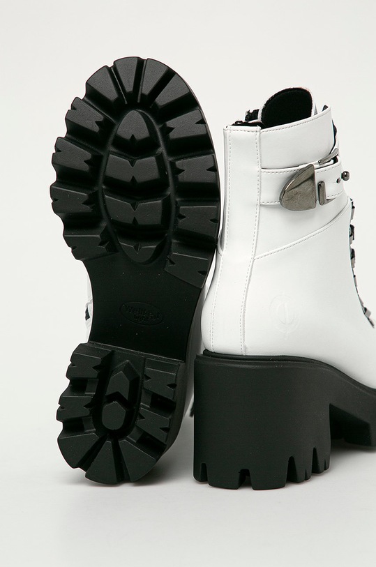 Altercore - Nízké kozačky Enid Vegan bílá Enid.Vegan