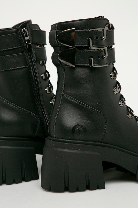 Παπούτσια Altercore - Μποτάκια εργασίας Chloe II Vegan Chloe.II.Vegan μαύρο