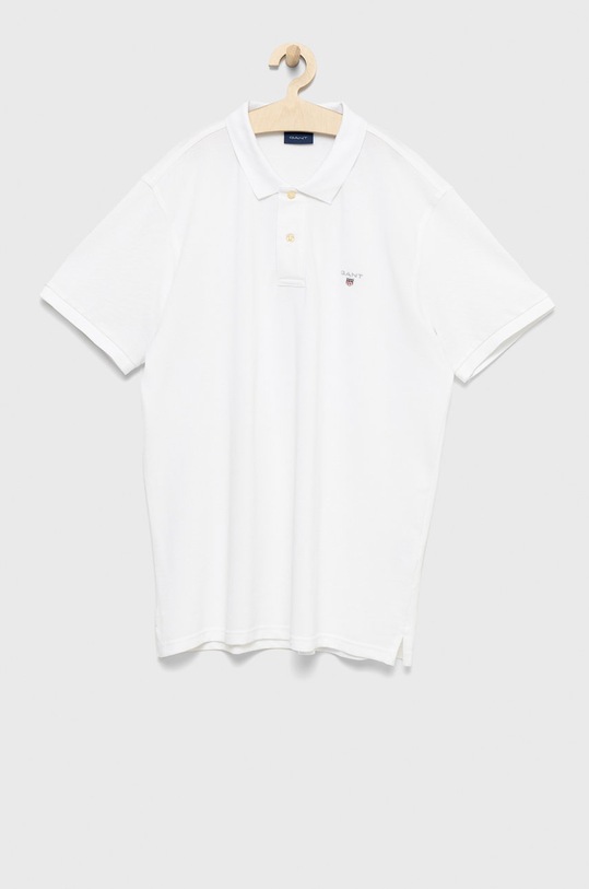 Gant Tricou Polo bumbac alb 2201