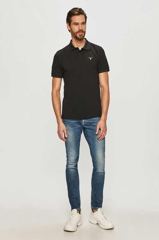 Gant Polo 2201 2201 czarny AW16